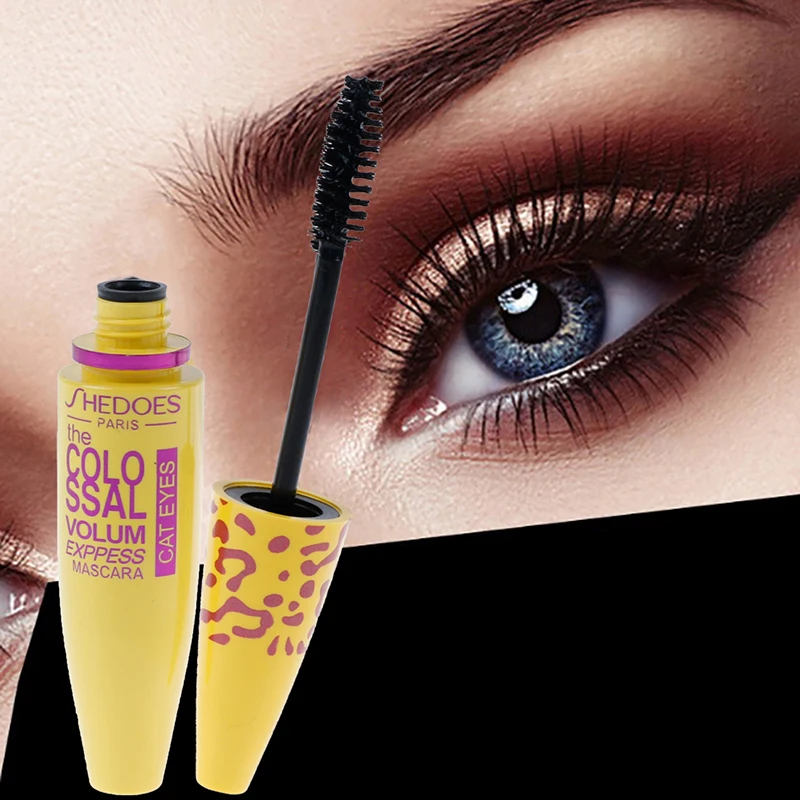 

Makeup Cosmetic Length Extension Long Curling Eyelash Black Mascara Lengthener