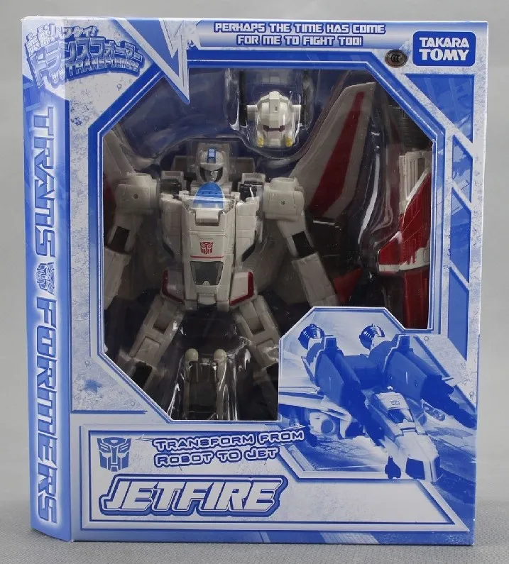 Деформации игрушки Азии Henkei Jetfire рисунок 100% Аутентичные в наличии Новинка |