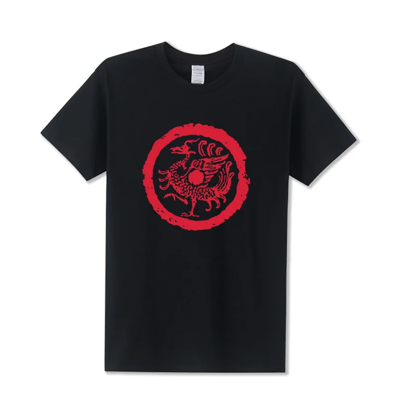 Новинка лета 2021 модная мужская футболка забавная Футболка с принтом животных