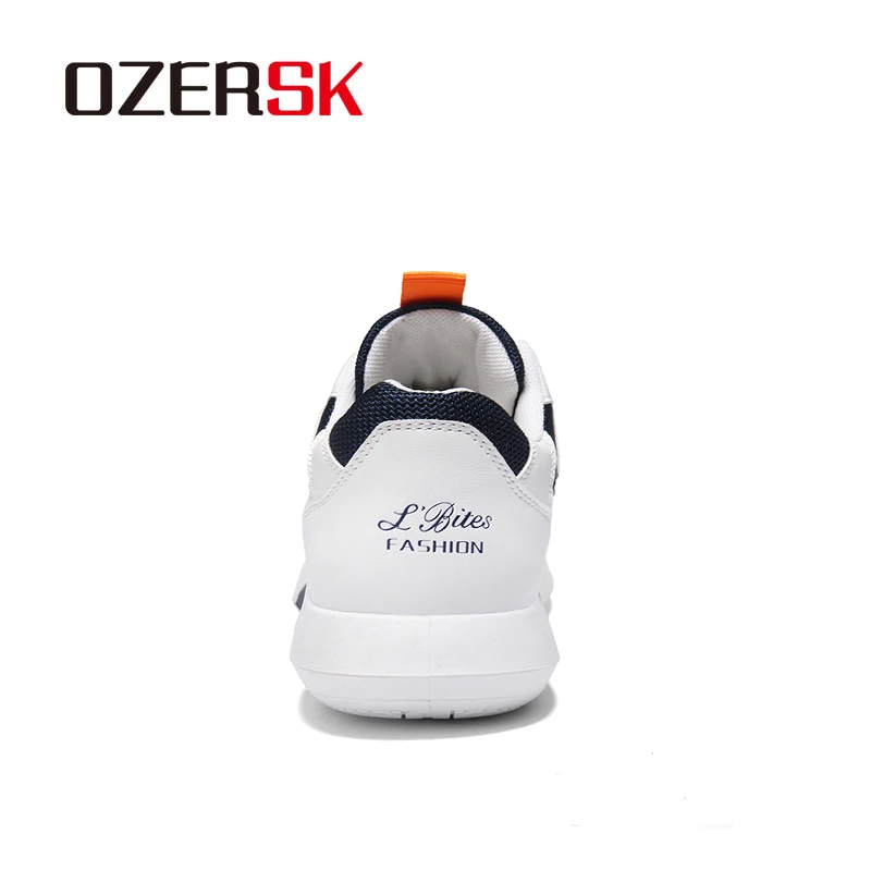 Мужские кроссовки OZERSK дышащая повседневная обувь удобная прогулочная из ПУ и