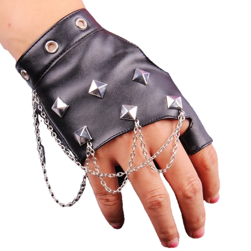 Новые стильные унисекс женские и мужские варежки из искусственной кожи с