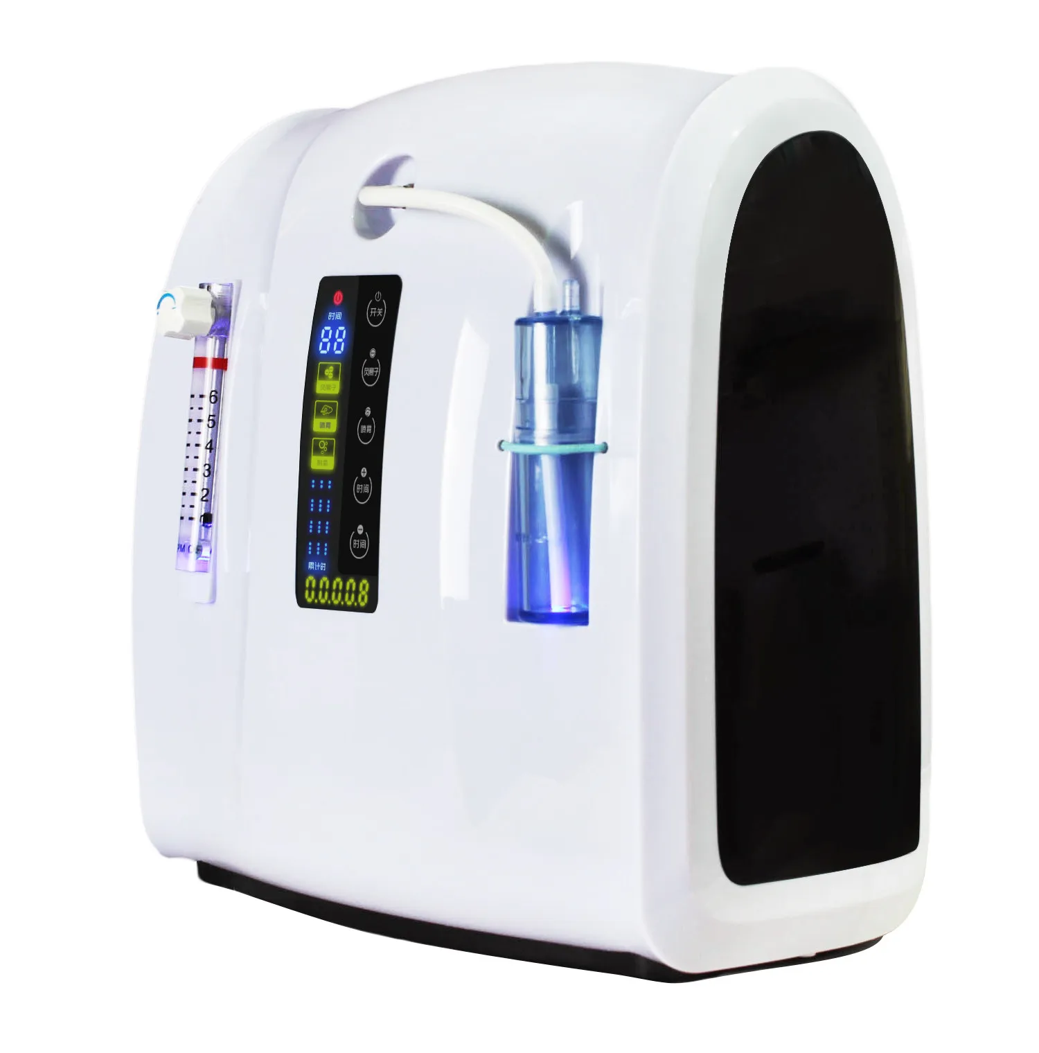 

24hours Continuous Oxygen Concentrator Generator Machine 1-6L Adjustable Home Use Oxygen Bar Remote Control Air Purifier