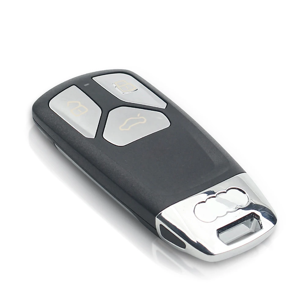 Dandkey 3 /4 кнопки Smart Remote Car Key Shell для Audi TT A4 A5 S4 S5 Q7 SQ7 2017 2018 запасной пустой чехол