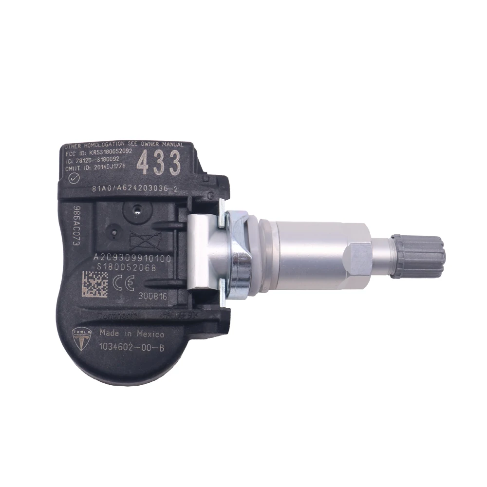 TPMS SENSOR FOR 2016-2023 Tesla Model 3 S X 433MHz 1074812-00-B TIRE PRESSURE 1034602-00-A 1034602-00-C | Автомобили и мотоциклы