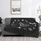 Одеяло 1903, плед в клетку, с капюшоном, для кровати