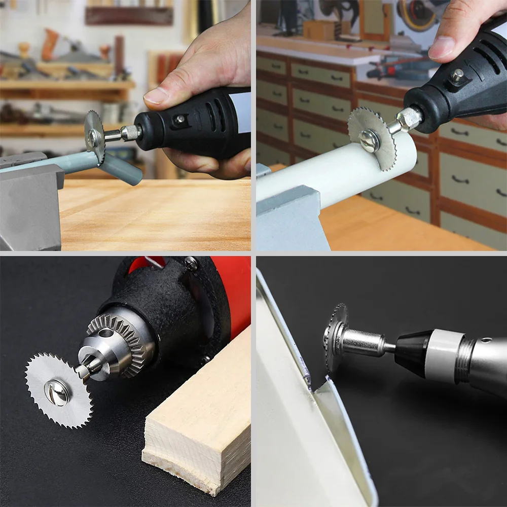 

65/32PCS Diamond Saw Blade Cutting Set Tool Circular Saw Blade For Metal Dremel Rotary Tool Cut-Off Wheels Diamond Cutting Discs