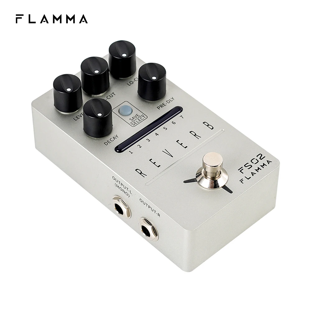Педаль эффектов для электрогитары FLAMMA FS02, с пружиной