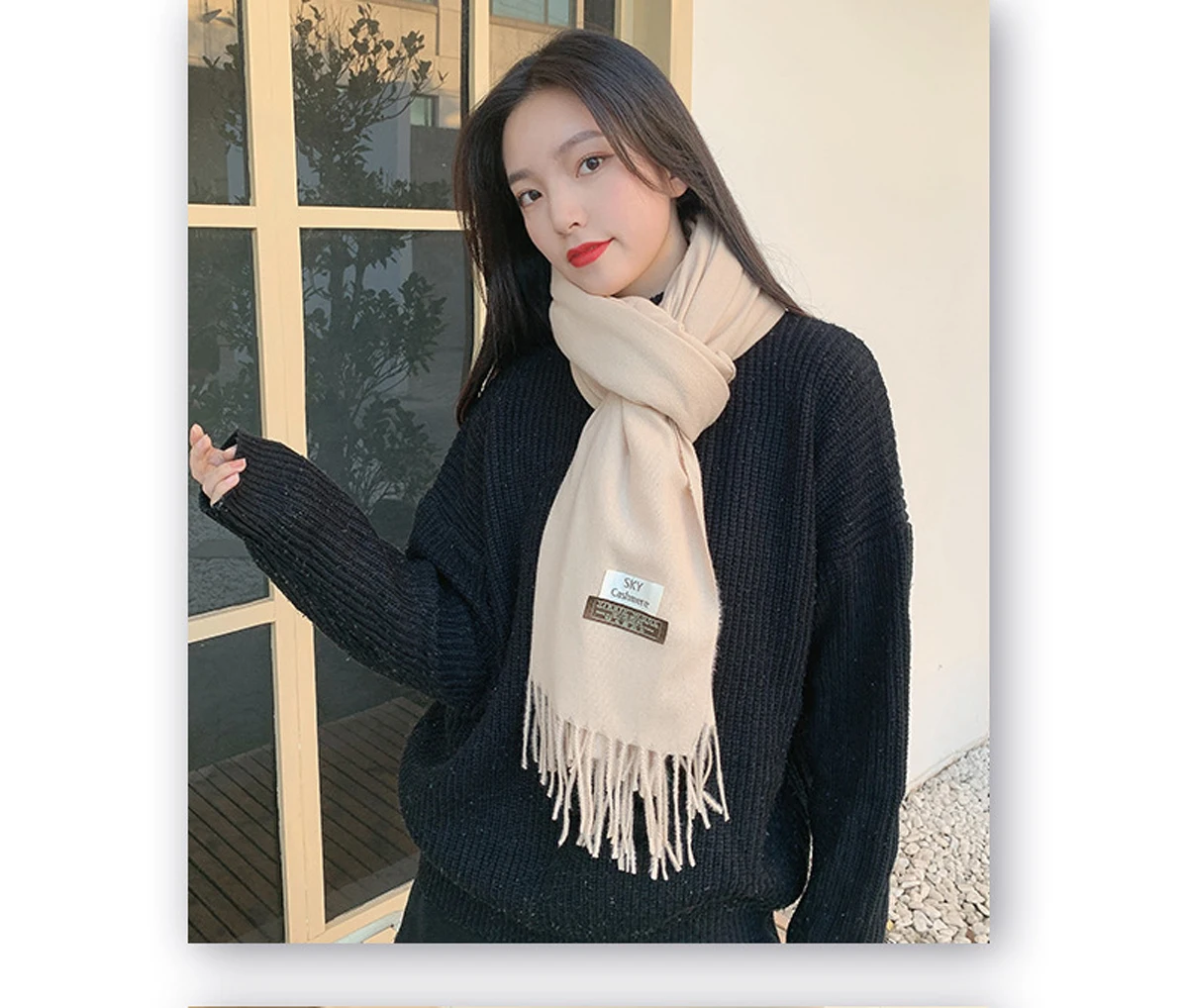 

46*180cm brand cashmere scarf cashmere men's and women's scarves classic plaid printed scarf original label showing real 3 color