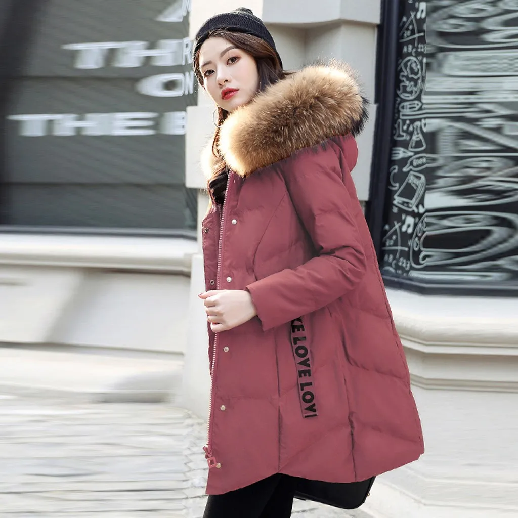 

FREE OSTRICH Women's Snow Wear Wadded Warm Female Jacket 2020 Winter Jacket Cotton-Padded Jackets Female Outerwear Coat