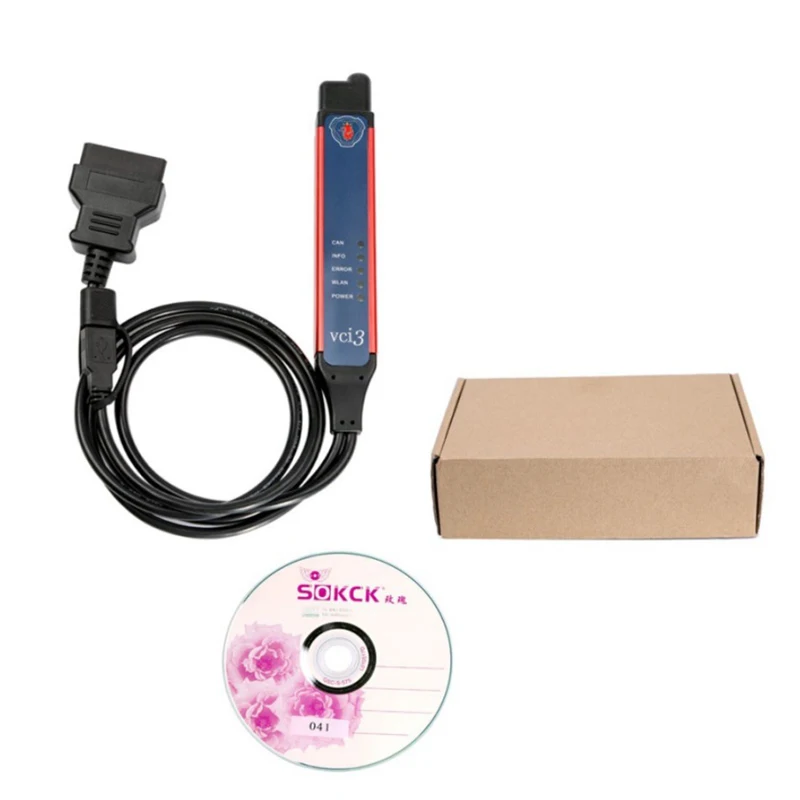 

Диагностический Сканер Auto VCI3 VCI-3 Wifi 2,441