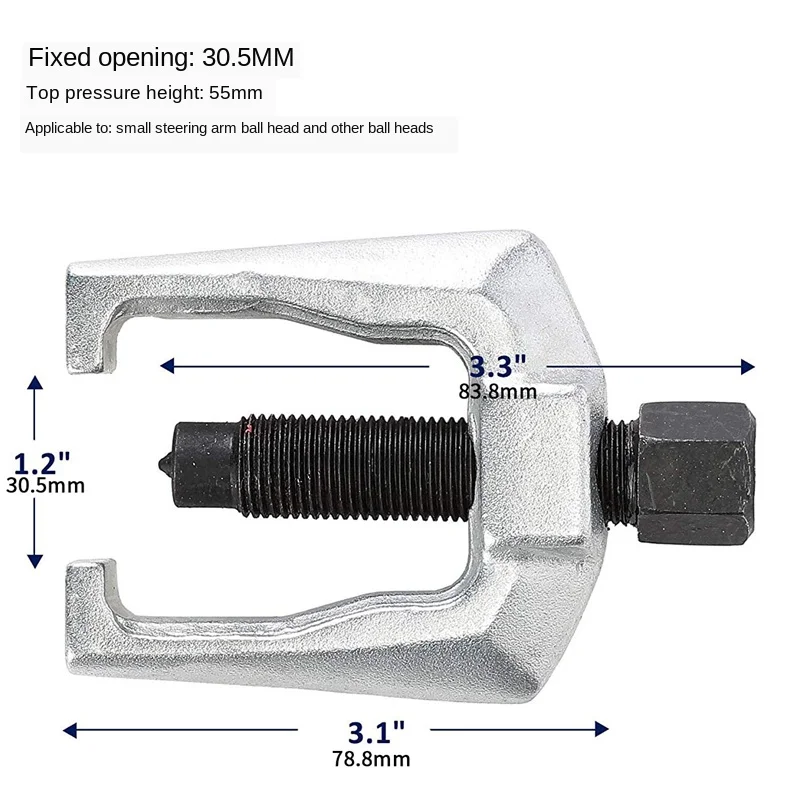 5pcs Front End Service Tool Kit Ball Joint Tie Rod Set Pitman Arm Puller Remover |