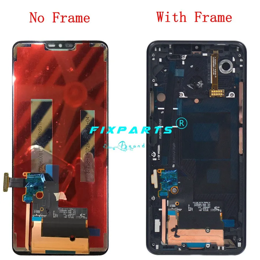 LCD For LG G7 ThinQ With Bezel frame for G710EMW 6.1&quot DISPLAY+TOUCH SCREEN DIGITIZER ASSEMBLY Free Shipping Good | Мобильные
