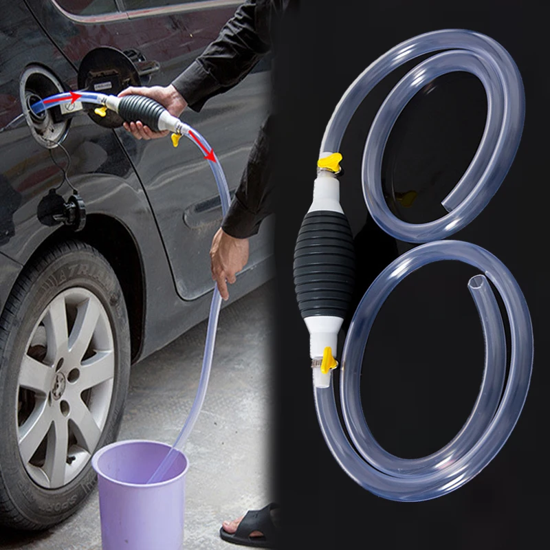 Автомобильный топливный бак на присосках портативный сифон с высоким потоком