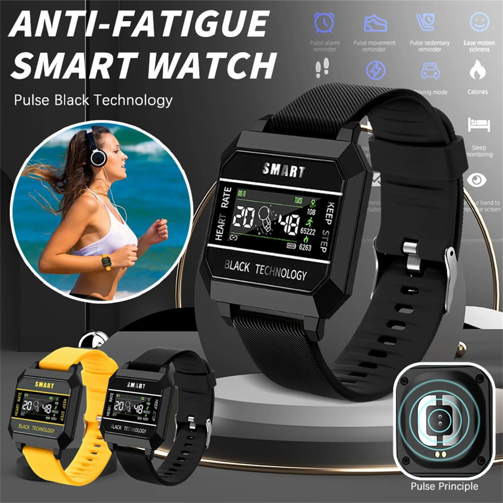 Женские умные часы мужские алюминиевые и F8 мониторинг сна с измерением в крови