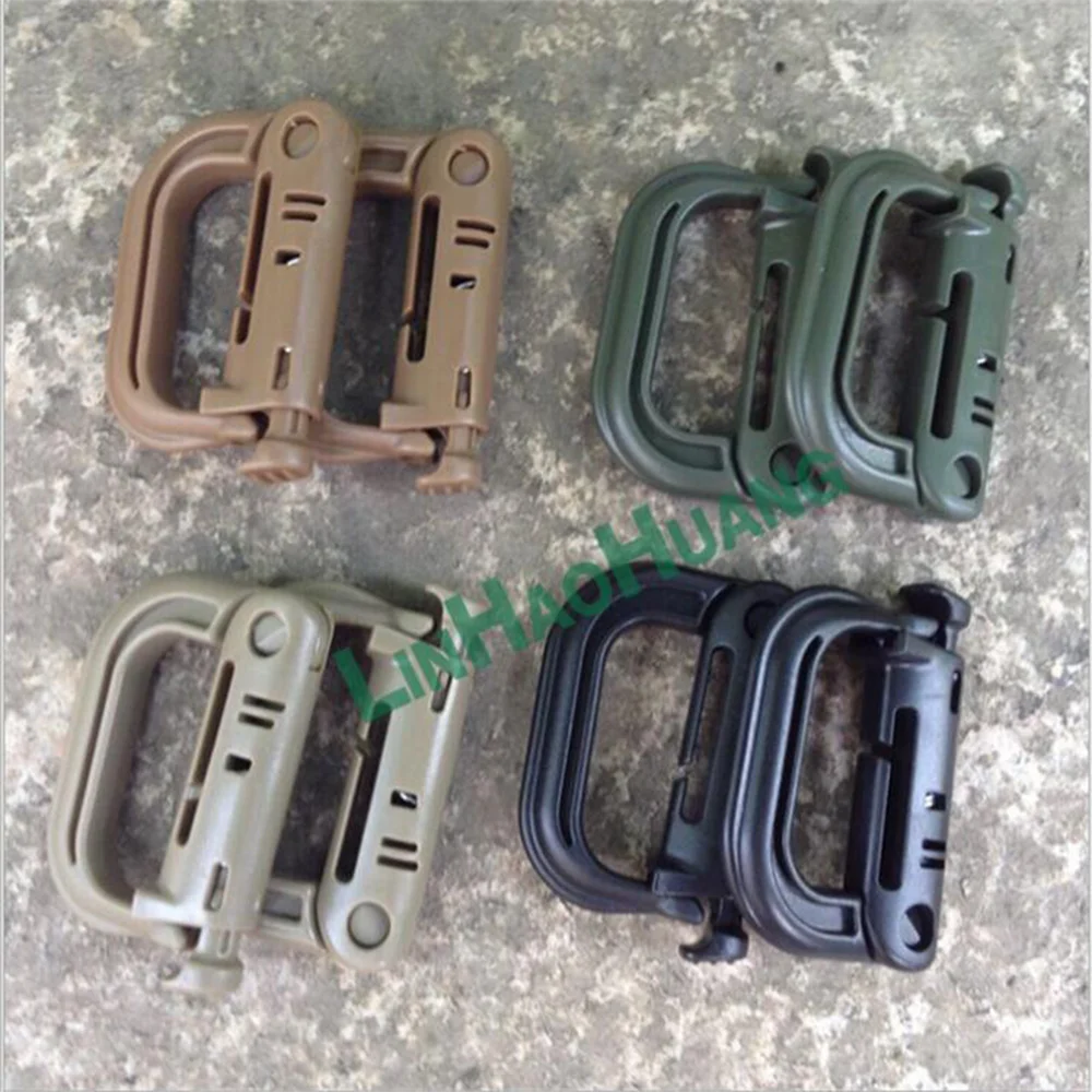 20 шт./лот застежка для альпинизма пластиковая пряжка рюкзак Военные Аксессуары