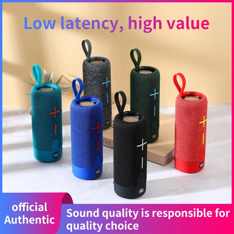 Portable Wireless Speakers Subwoofer Outdoor Powerful Boombox Music Player Sound Box Column For Bluetooth FM Radio Loudspeakers images - 6