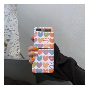 valentines day present for samsung case galaxy zflip cover japan style heart shape phone case lover for 5g z flip phone covers free global shipping