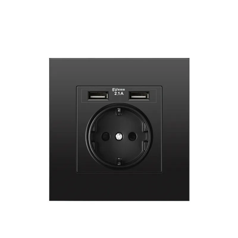 DepoGuye настенного типа Дополнительный внешний аккумулятор с двумя enchufe USB розетка