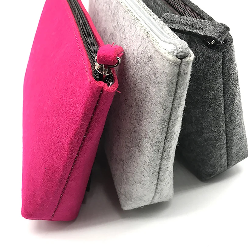 Фетровый дорожный органайзер Портативная сумка для хранения цифровых кабелей