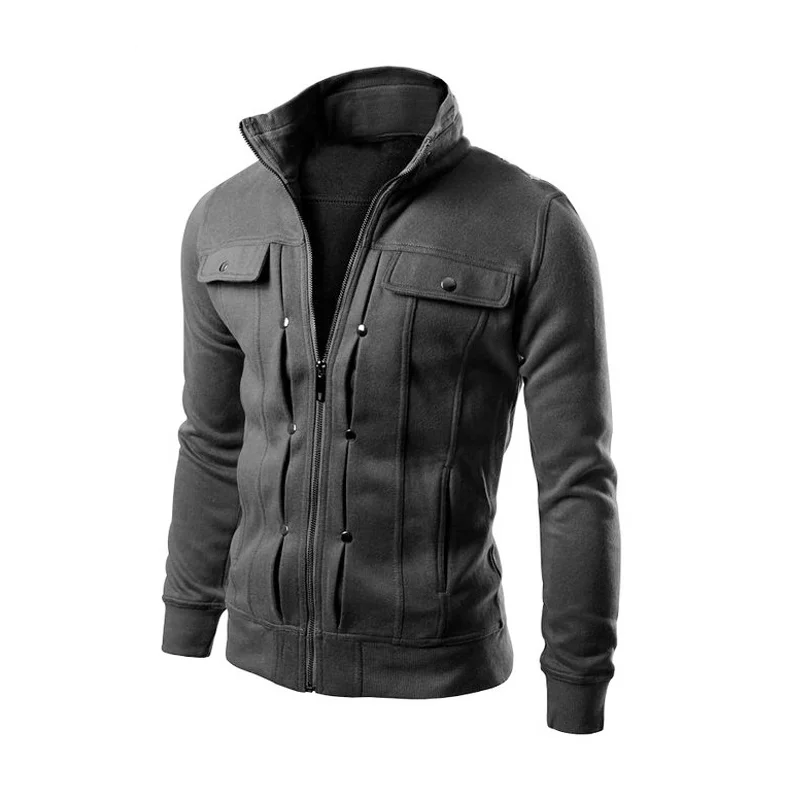 2019 мужской кардиган Мужская толстовка на молнии зимние мужские толстовки теплые