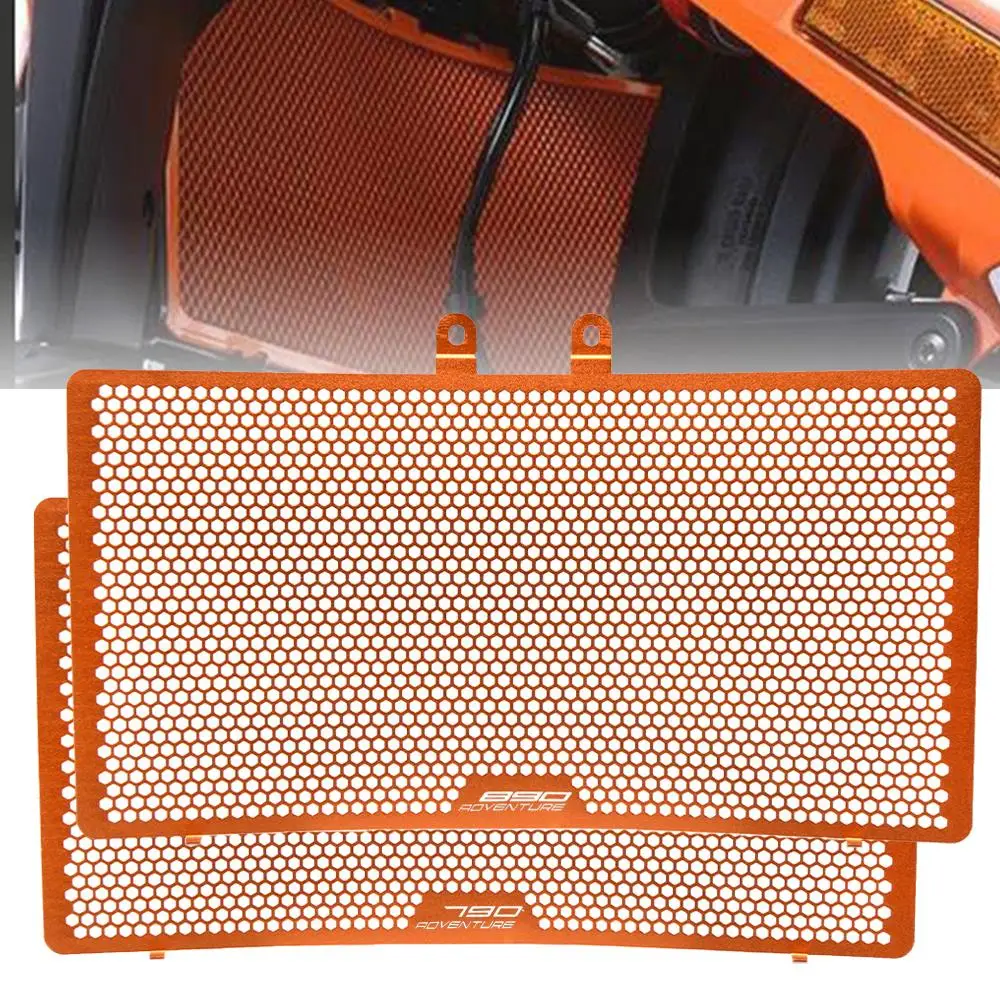 

Защита для радиатора мотоцикла 2022 890Adventure/R 890 ADV CNC, защитная решетка для гриля 790 Adventure R 2018 2019 2020 2021