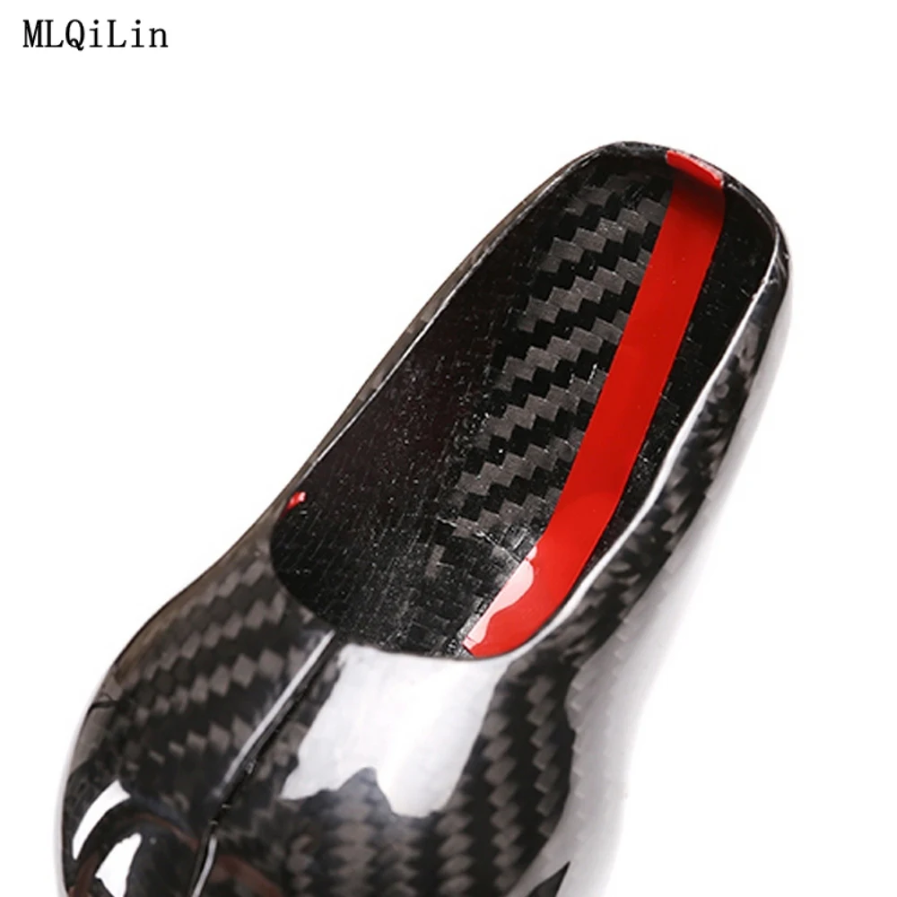 Накладка на головку переключения передач автомобиля для Porsche MACAN 718 911 Panamera Cayman 2014