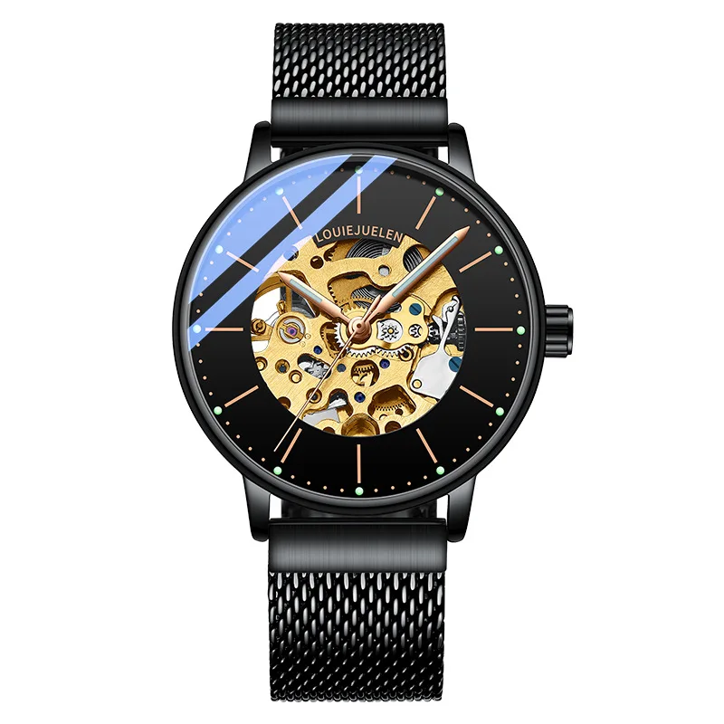 Watch Men Fashion Sport Clock Top Luxury Blast Mechanical Watch Simple Style Boys Waterproof Source Fashion Men Watches 2021