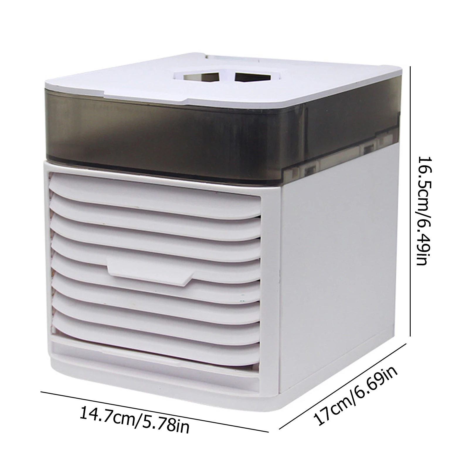 

Mini Air Cooling Conditioner USB Rechargeable Fan Summer Outdoor Travel Bladeless Desktop Air Cooling Fan Humidifier Purifier