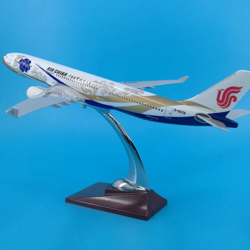 40 см 1:172 модель самолета аэробуса A330 из сплава авиакомпании China International Airlines