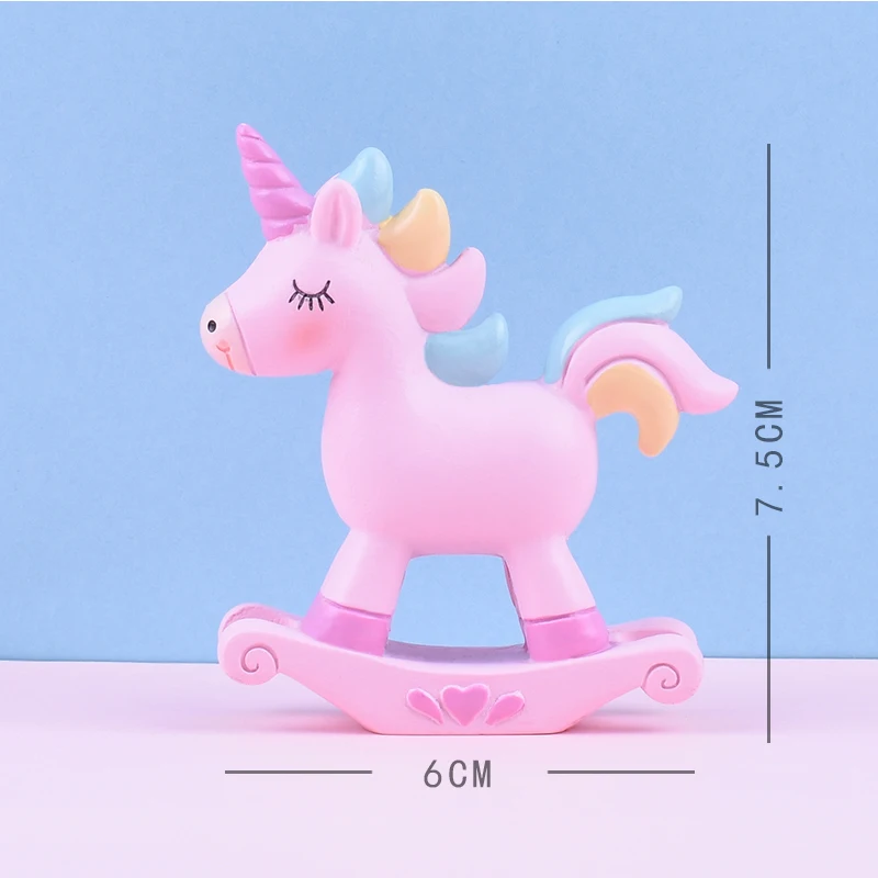 Pink unicorn 1pcs Cakelove Радуга Единорог торт Топпер облако флажки для торта на день рождения Дети сувениры декорирование тортов капкейк Топпер для свадьбы десерт - Цвет: Pink unicorn 1pcs