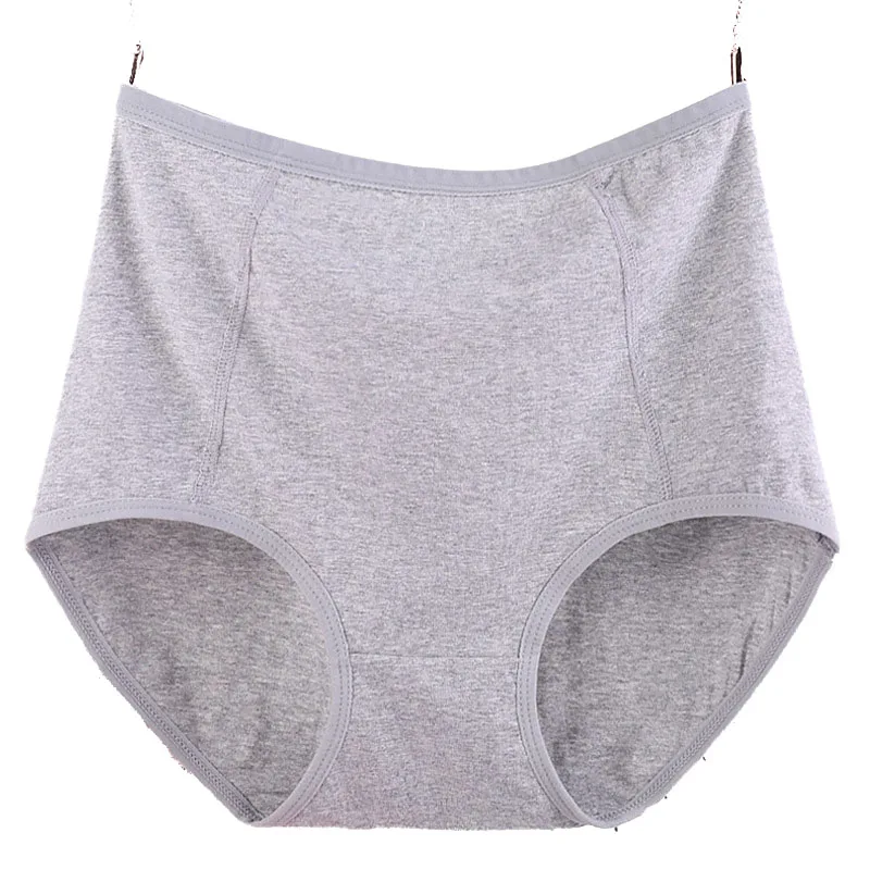 

3PCS/HOT 6XL Pure Cotton Women's Underwear High Waist Solid Color Women Panties