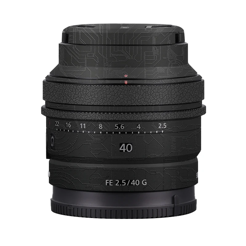 Adesiva de Lente para Sony Protetor de Lente Película 40mm F2.5 Anti-risco Capa Adesiva Sel40f25g 40 2.5g fe