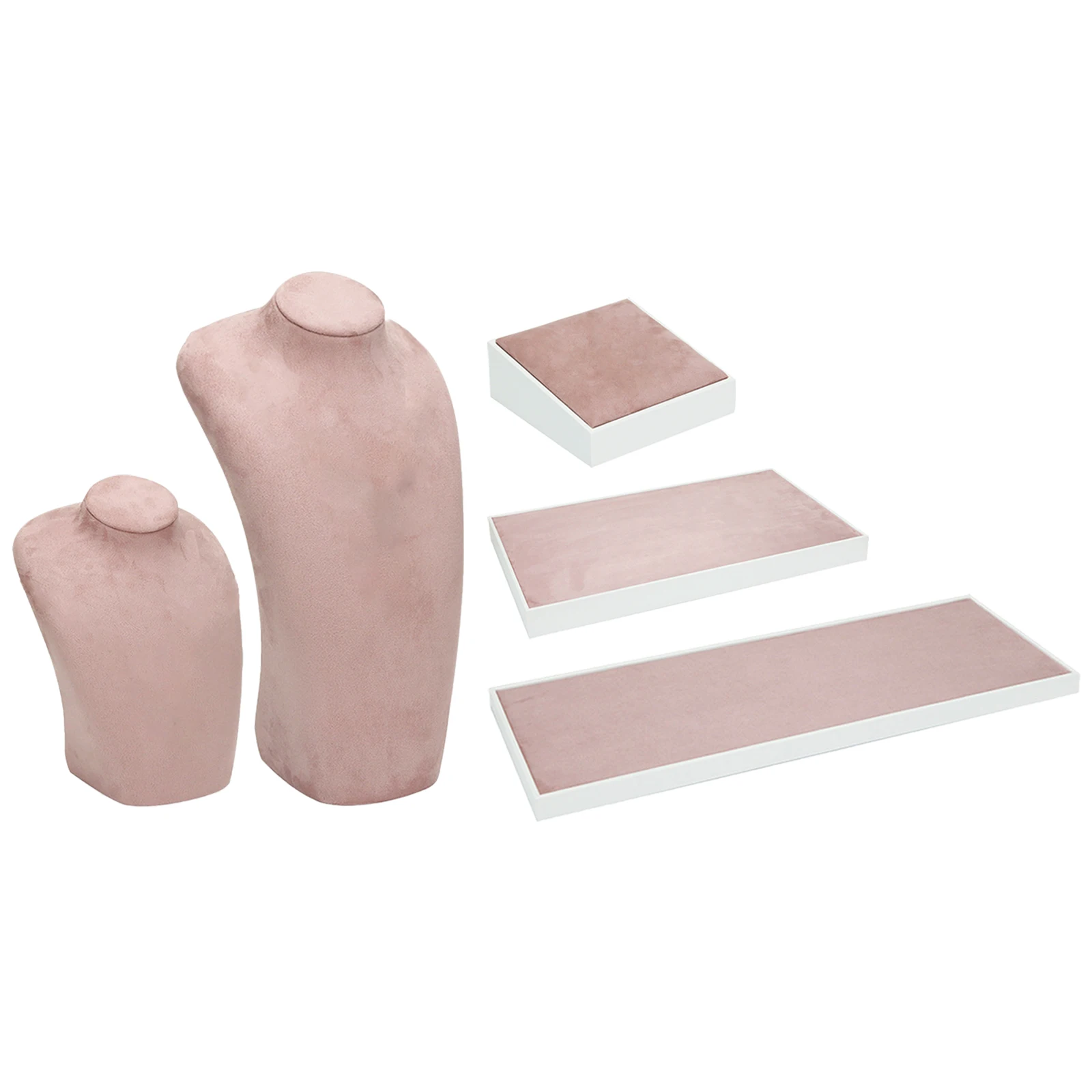 

Jewelry Display Stand Earrings Bracelet Necklace Display Tray Storage Holder Showcase Jewelry Display Props for Photography