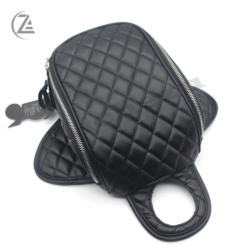 Водонепроницаемый магнитный Алмазный бак для топлива из ПУ кожи мотоцикла Harley 883