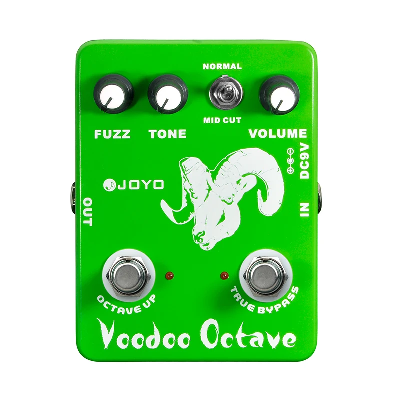 

JOYO JF-12 Voodoo Octaver Pedal Octave Effect Guitar Effect Pedal Fuzz Mini Pedal Bass Electric Guitar Pedals True Bypass