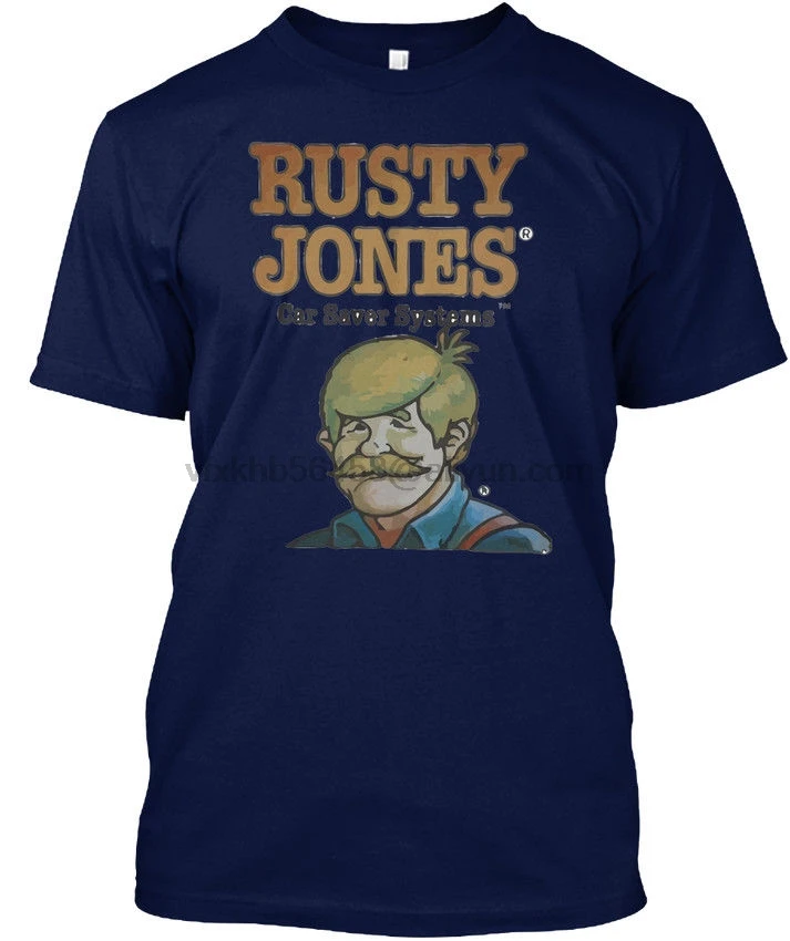 Rusty Jones Предотвращение ржавчины Hifi тройник Ru популярная футболка без