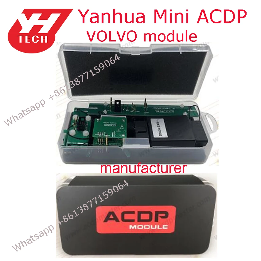 Новейший Модуль 12 Yanhua ACDP для VOLVO с добавлением 5 / 6 кнопок полная безключевая и
