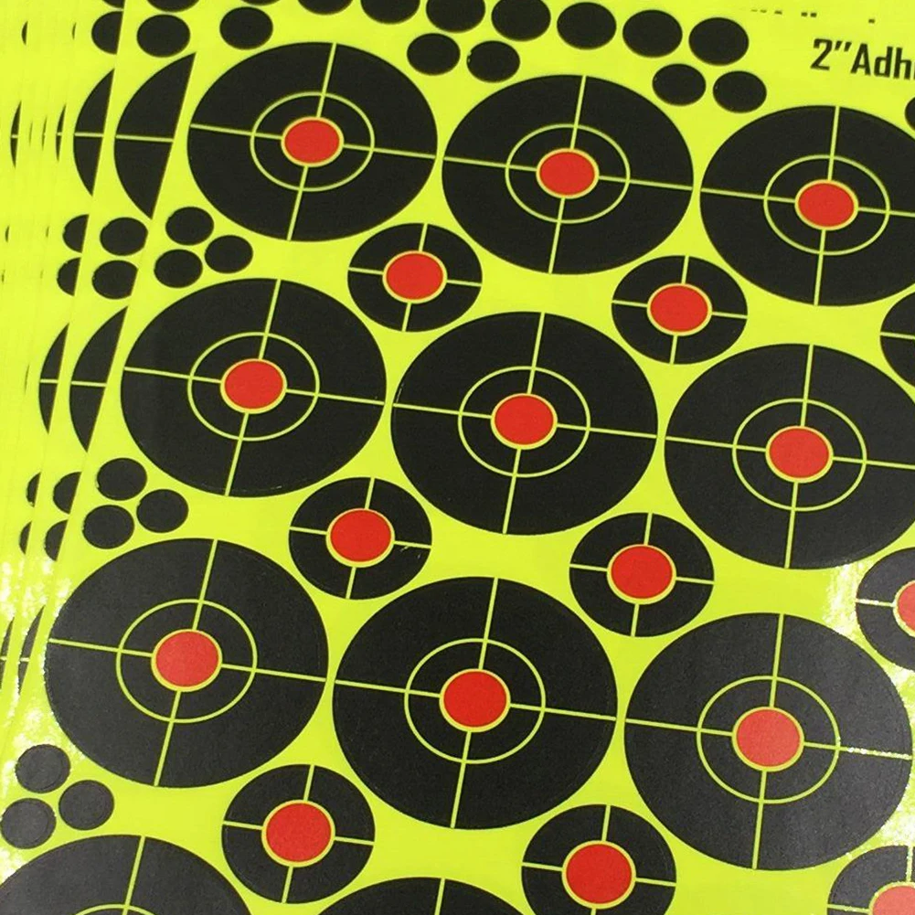 100/10 шт. бумажные самоклеящиеся наклейки для стрельбы | Спорт и развлечения