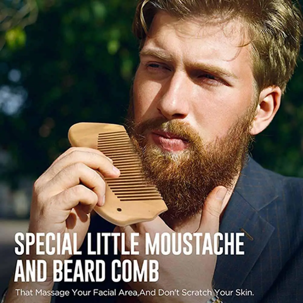 Зоопарк на голубом 4 шт. борода Набор для выращивания Усилитель роста волос толще