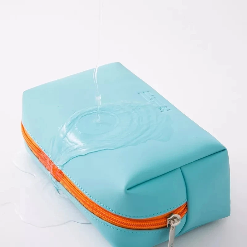 

Women Travel Cosmetic Bag Waterproof Pu Cute Candy Colors Woman Makeup Bags Portable Toiletry Storage Bag Organizer Box