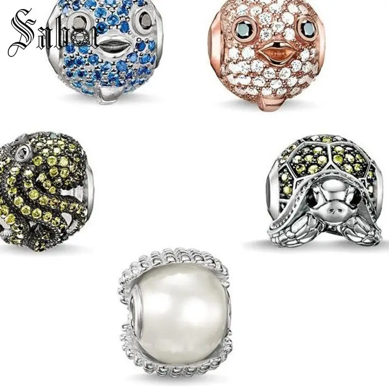 Самые модные бусины Occean в виде кармы животных для браслета ювелирные изделия