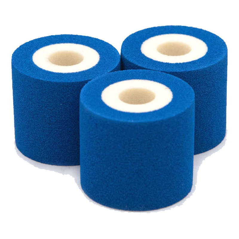 Рулон синих горячих чернил ручная машина для горячего тиснения сухие рулоны