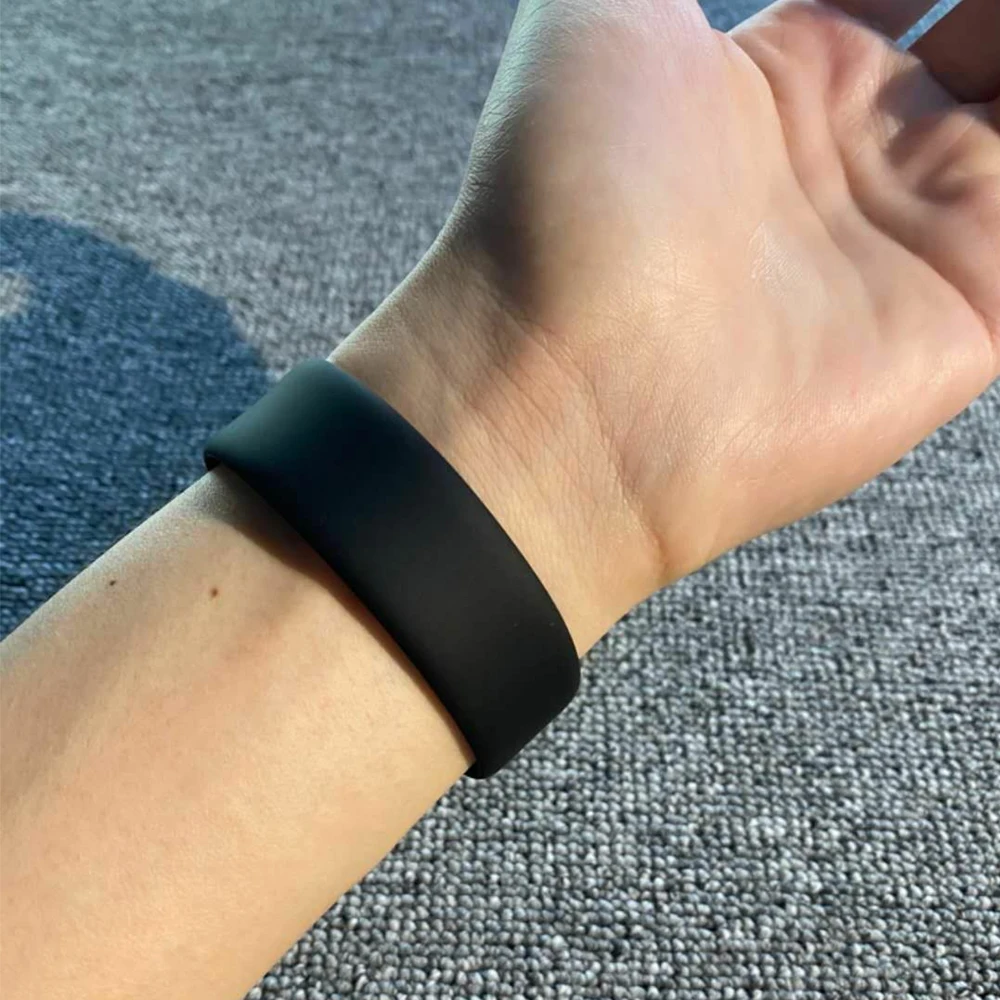 

Strap for Apple Watch 5 Band 40mm 44mm iWatch serie 4/5/6/SE Elastic Belt Silicone Solo Loop bracelet Apple watch band 42mm 38mm