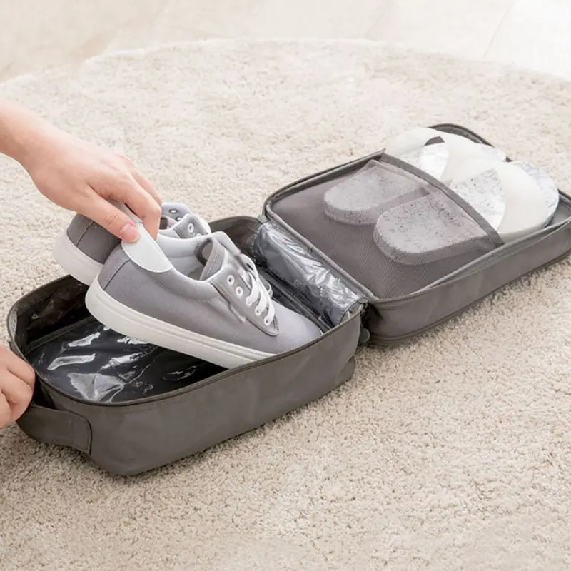 

Waterproof Shoes Clothing Bag Convenient Travel Storage Bag Oxford Portable Organizer Bags Shoe Sorting Pouch multifunction V