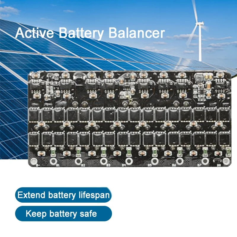 

5A Balancer 3S-8 LTO Ver Battery Active Equalizer Balancer Energy Transfer Board Balance
