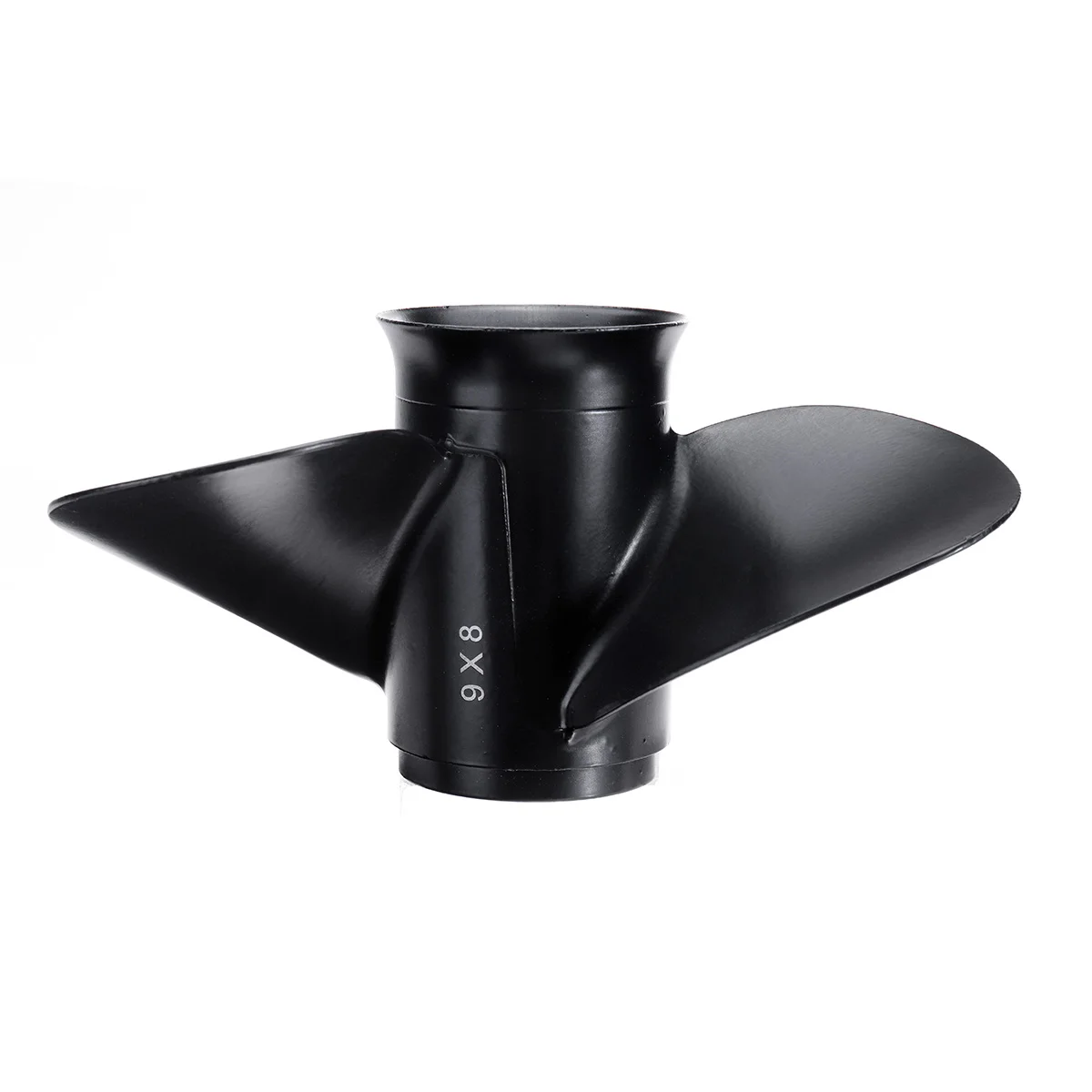 

9 x 8 Boat Outboard Propeller For Mercury 6-15HP 48-828154A12 Aluminum Alloy Marine Propeller 8 Spline Tooth 3 Blade Black