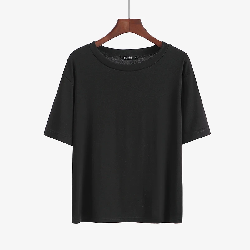 

Синяя женская футболка, Женский Топ, футболка, летняя одежда