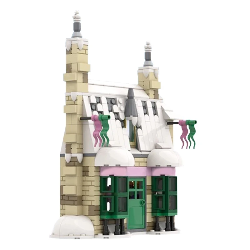 

Hot Selling Friends for Girl House MOC Candy Shop Winter Village Store Set City Educational Building Blocks Bricks Model Toys