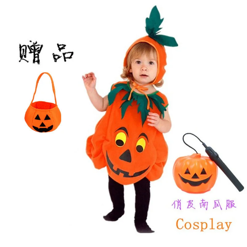 Детские костюмы в виде тыквы для Хэллоуина | Дом и сад