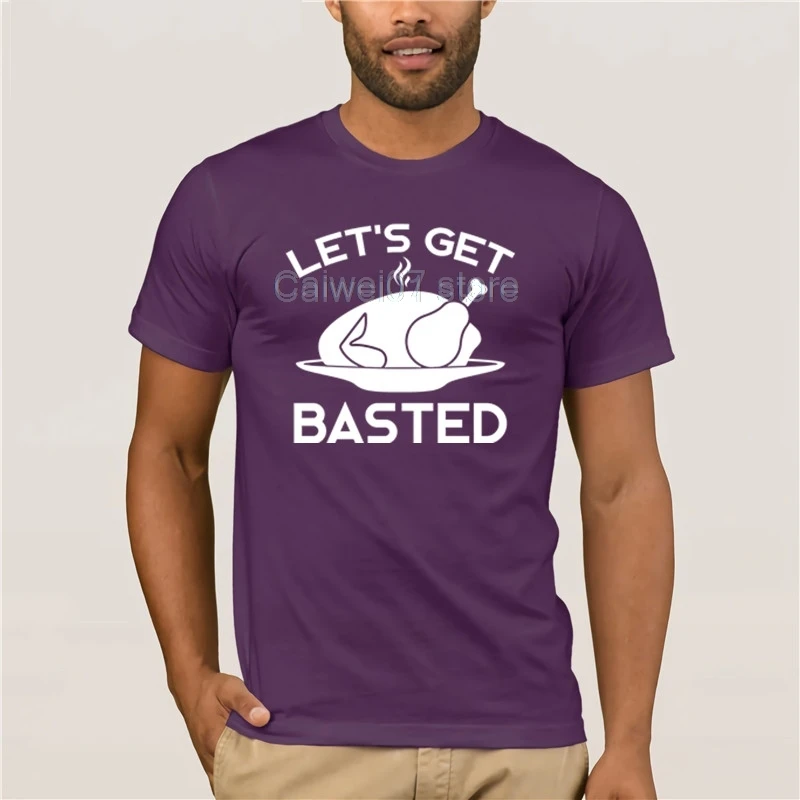 Модная хлопковая футболка 2019 года с надписью получить Let GeT Basted на День
